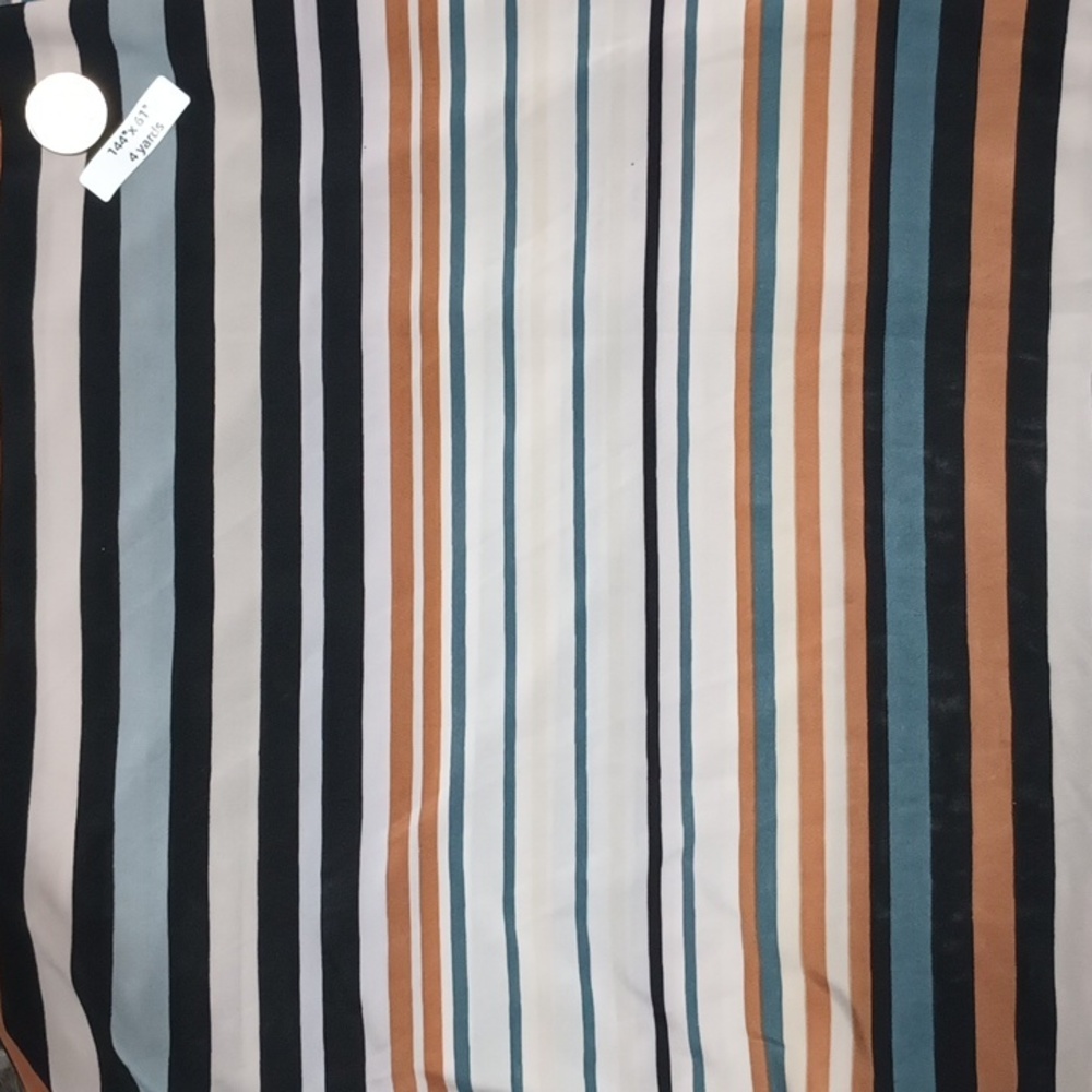 4 yds. High Quality Stretch Fabric Striped